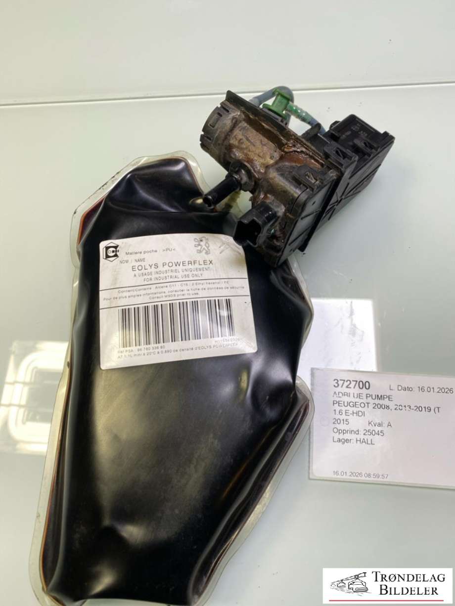 AdBlue pumpe til Peugeot 2008 2013-2019 (Type I) (9574028680B|)