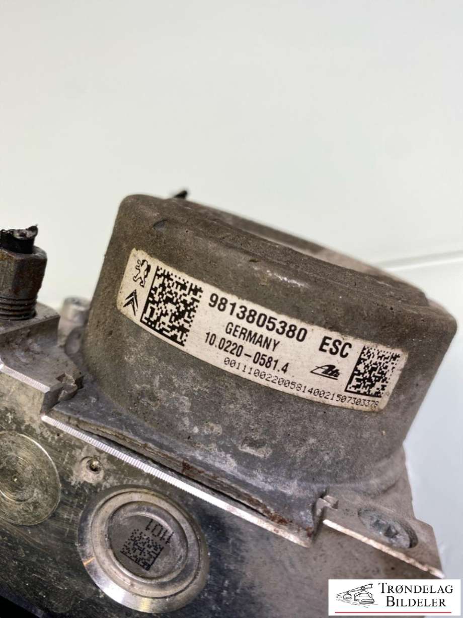 ABS sentral til Peugeot 2008 2013-2019 (Type I) (16 134 572 80|)