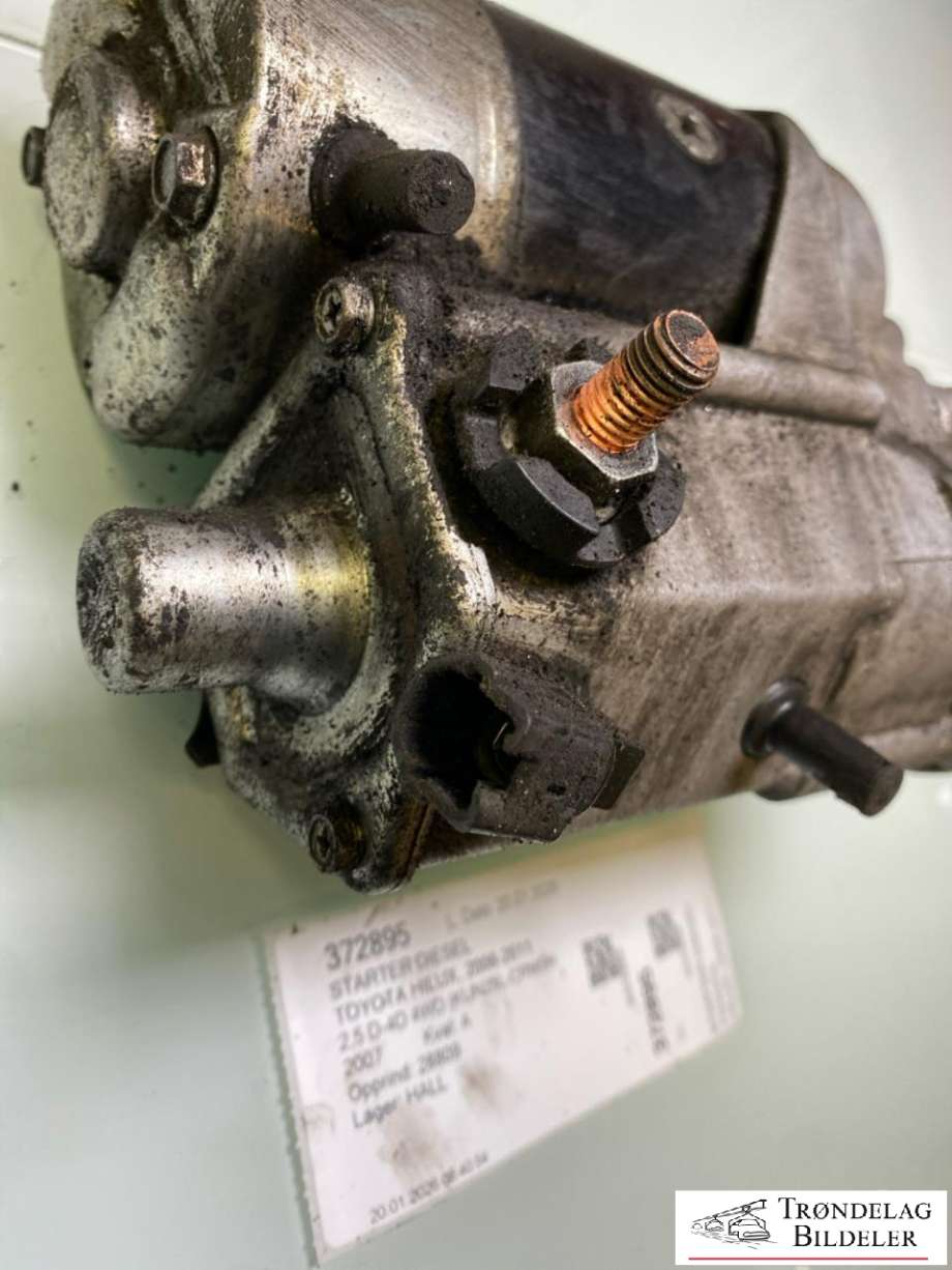 Starter diesel til Toyota Hilux 2006-2011  (28100-0L050|281000L050|335220112|LRS02287|28100-0L051|281000L05184|281000L052|281000L05284)