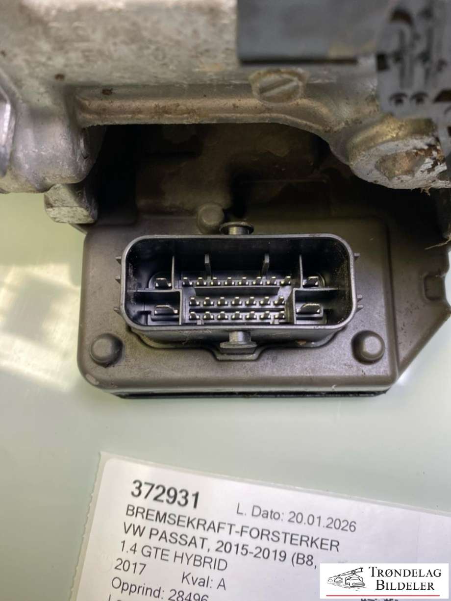 Bremsekraft-forsterker til VW Passat 2015-2019 (Fase 1) (B8) (B8) (5QE614105AH|)