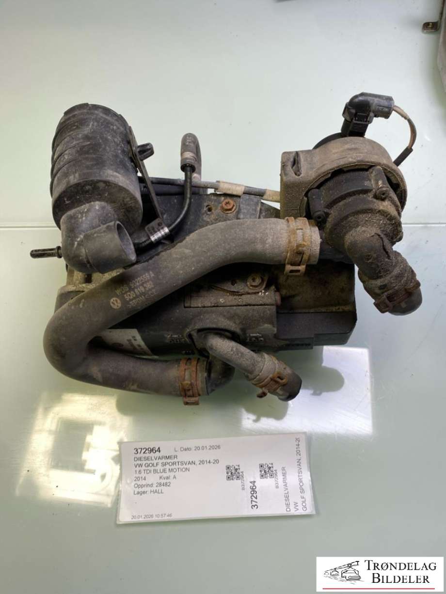 Dieselvarmer til VW Golf Sportsvan, 2014-2018  (5Q0815005N)