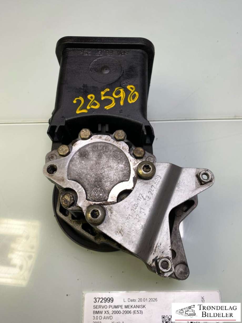 Servo pumpe mekanisk til BMW X5 2000-2006 (E53) (E53) (32 41 6 756 930|)
