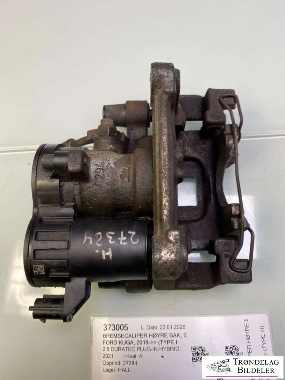 Bremsecaliper høyre bak, elektrisk til Ford Kuga 2019-->> (Type III) (2494033|)