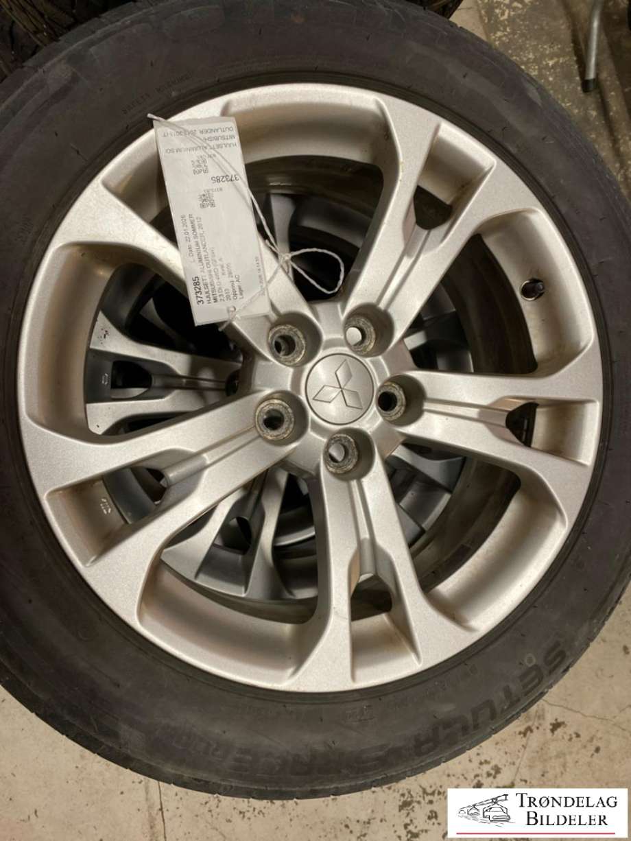 Hjulsett aluminium sommer til Mitsubishi Outlander 2012-2015 (Type III, Fase 1) (SENTULA SPACE|225/55R18| 98H| 7X18| 5X114.3 (5X4.5)/ET38/CB67|1MM|5MM MØNSTERDYBDE|PROD 49/2022)