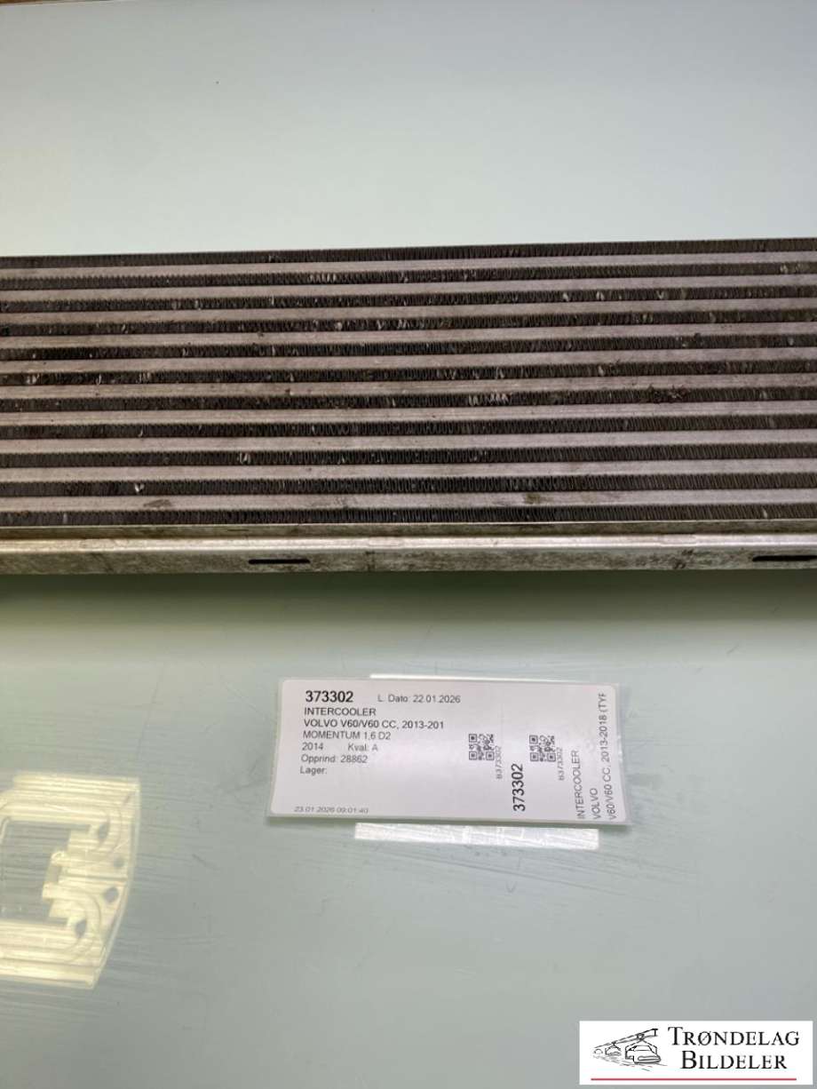 Intercooler til Volvo V60/V60 CC 2013-2018 (Type I, Fase 2) (31338471|)