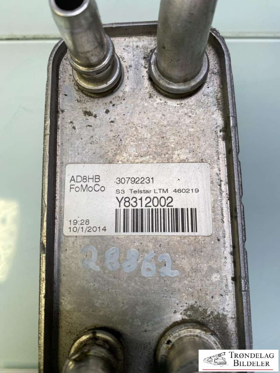Oljekjøler til Volvo V60/V60 CC 2013-2018 (Type I, Fase 2)  (30792231|6G91-7A095-AD|1446535)