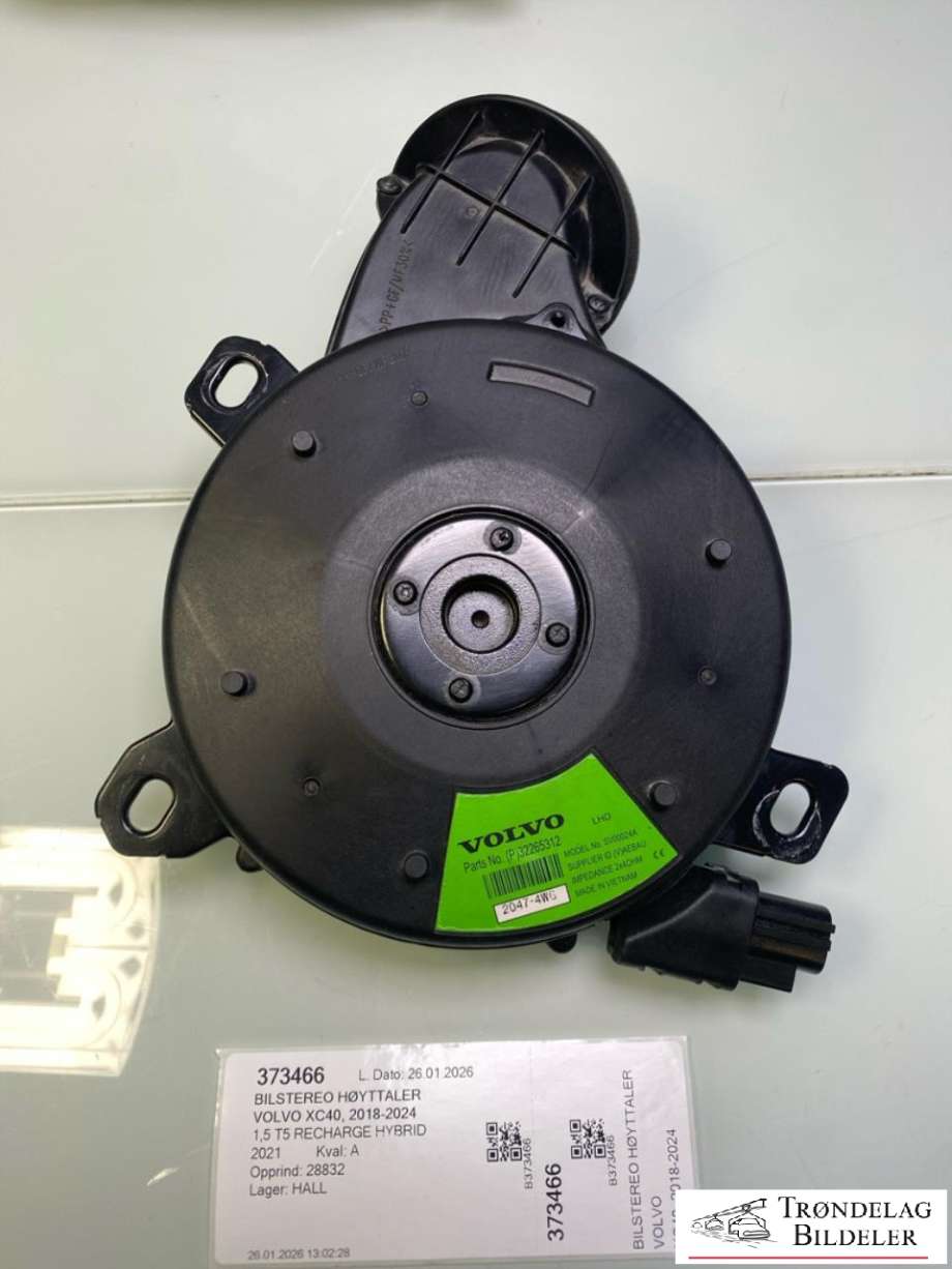 Bilstereo høyttaler til Volvo XC40, 2018-2024  (32265312)