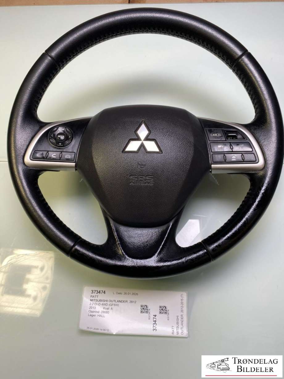 Ratt til Mitsubishi Outlander, 2012-2015 (Type III, Fase 1)  (4400A517XA)