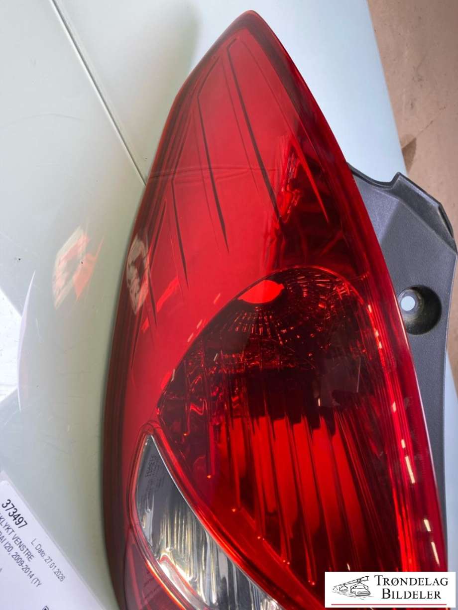 Baklykt venstre til Hyundai i20 2009-2014 (Type I)  (92401-1J000|)