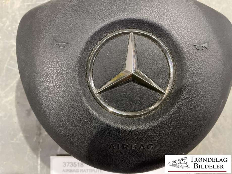 Airbag rattpute til Mercedes B-Klasse, electric drive 2014-2018 (W242) (W242) (A 000 860 07 00  9116|A 000 860 02 01  9116|)