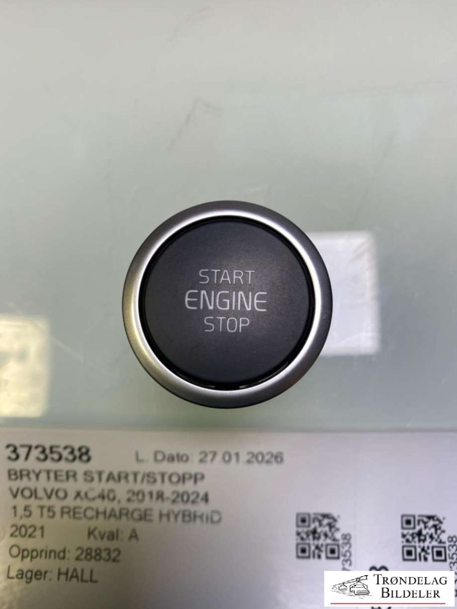 Bryter start/stopp til Volvo XC40 2018-2024  (31433768|)