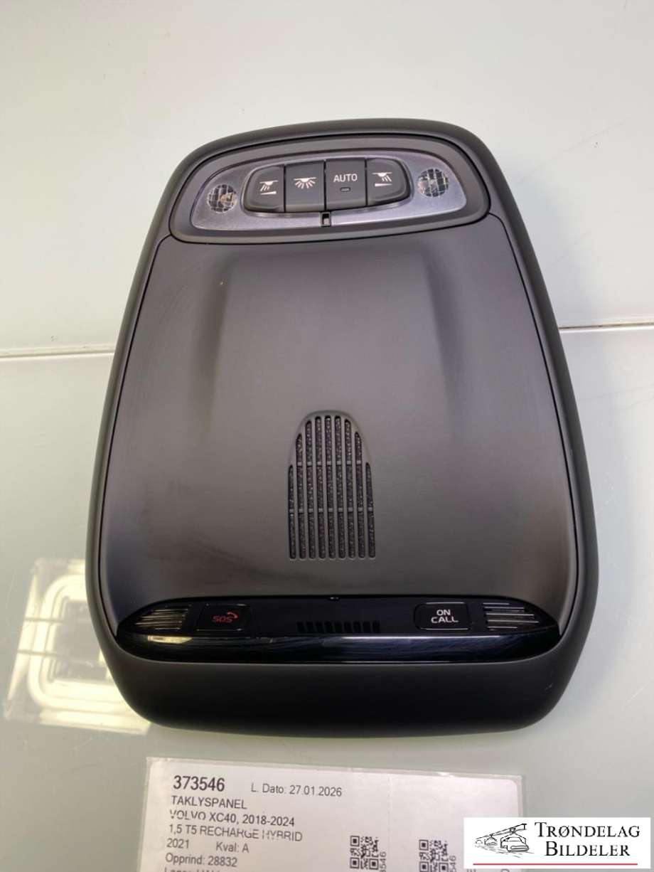 Taklyspanel til Volvo XC40, 2018-2024  (31457848)