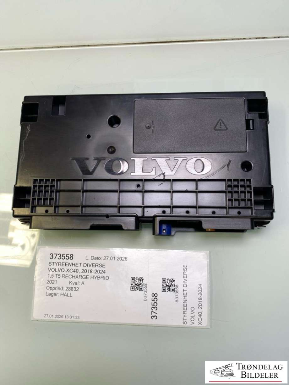 Styreenhet diverse til Volvo XC40, 2018-2024  (32334157)