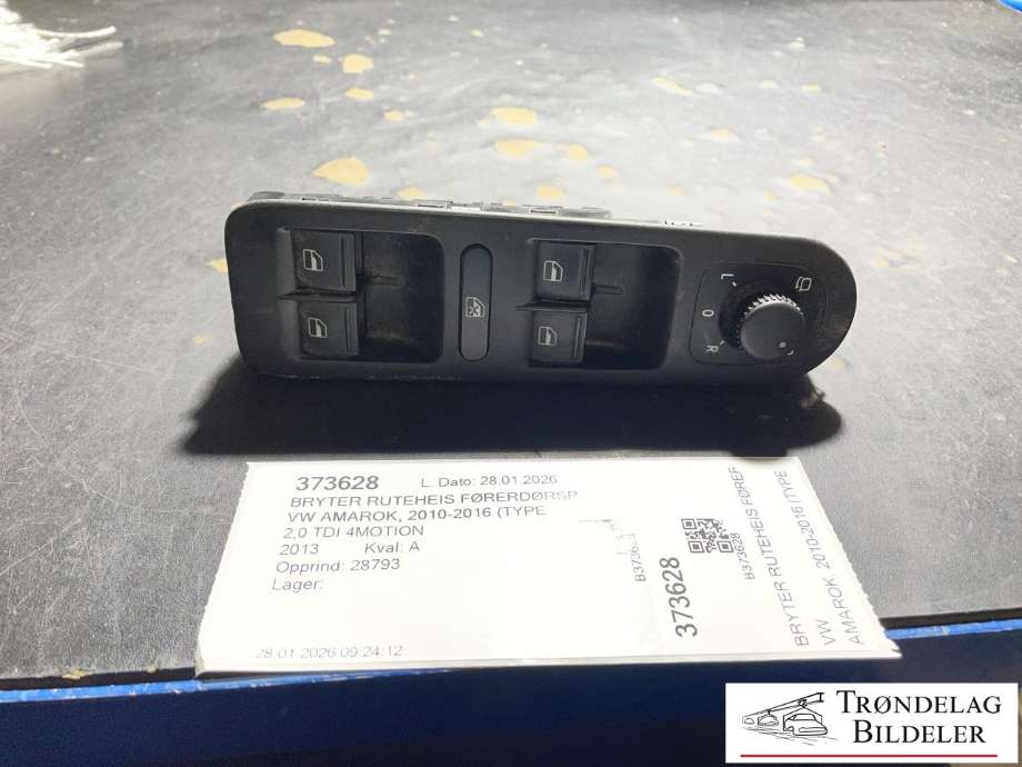 Bryter ruteheis førerdørspanel til VW Amarok 2010-2016 (Type I, Fase 1) (1K4 959 857 C|7L6 959 855 B REH|)