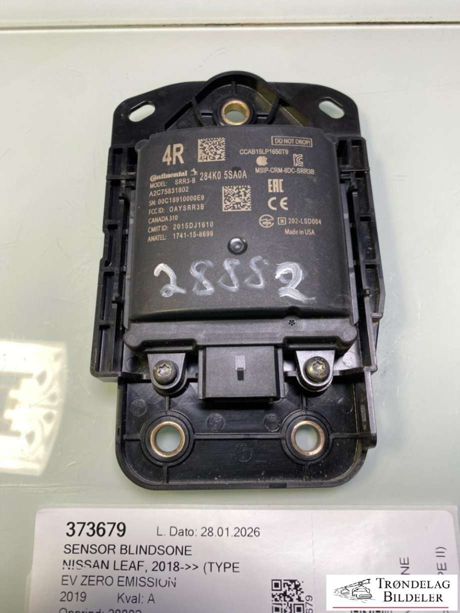 Sensor blindsone til Nissan Leaf, 2018-->> (Type II)  (A2C75831802)