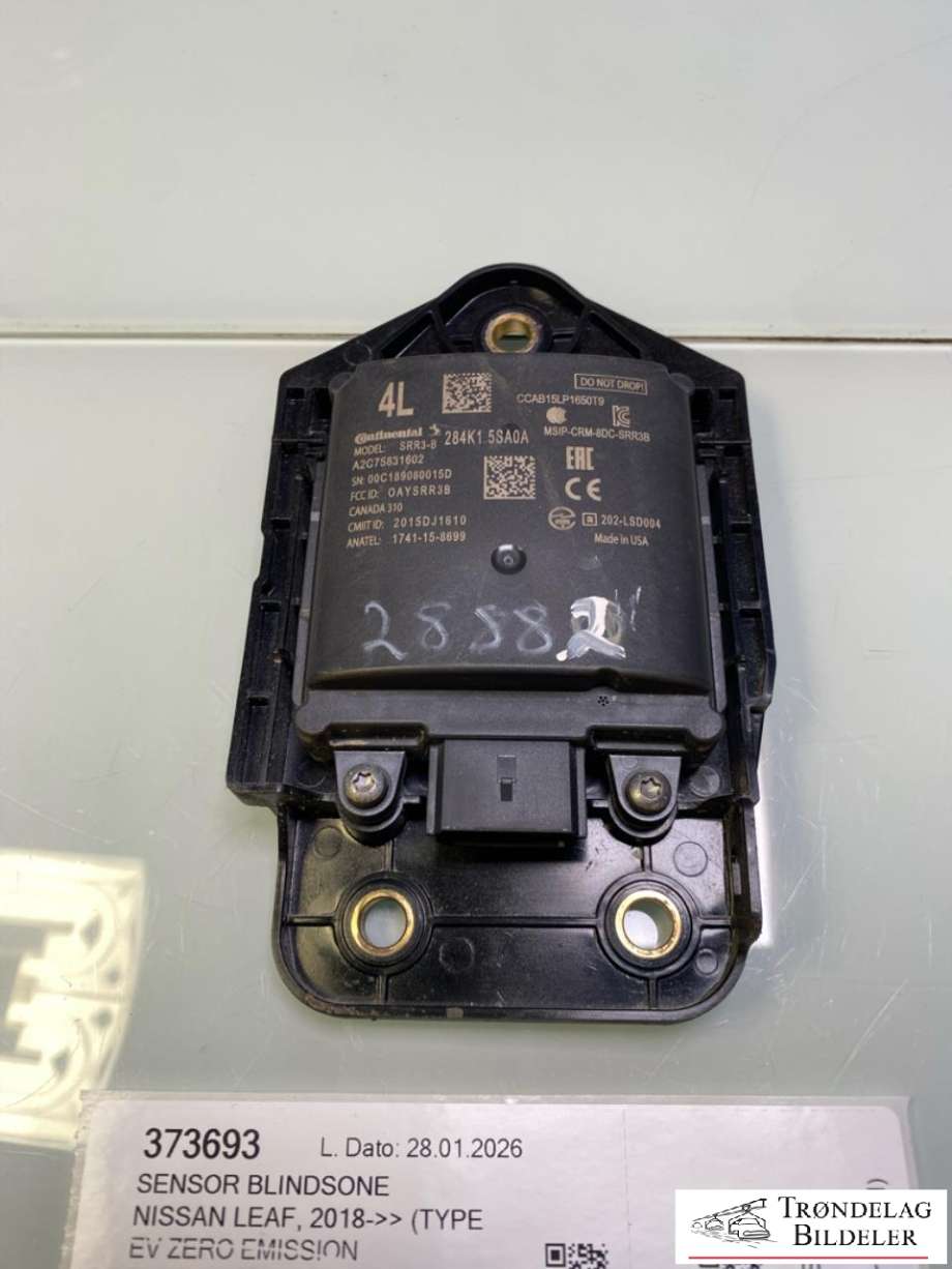 Sensor blindsone til Nissan Leaf, 2018-->> (Type II)  (A2C75831602)