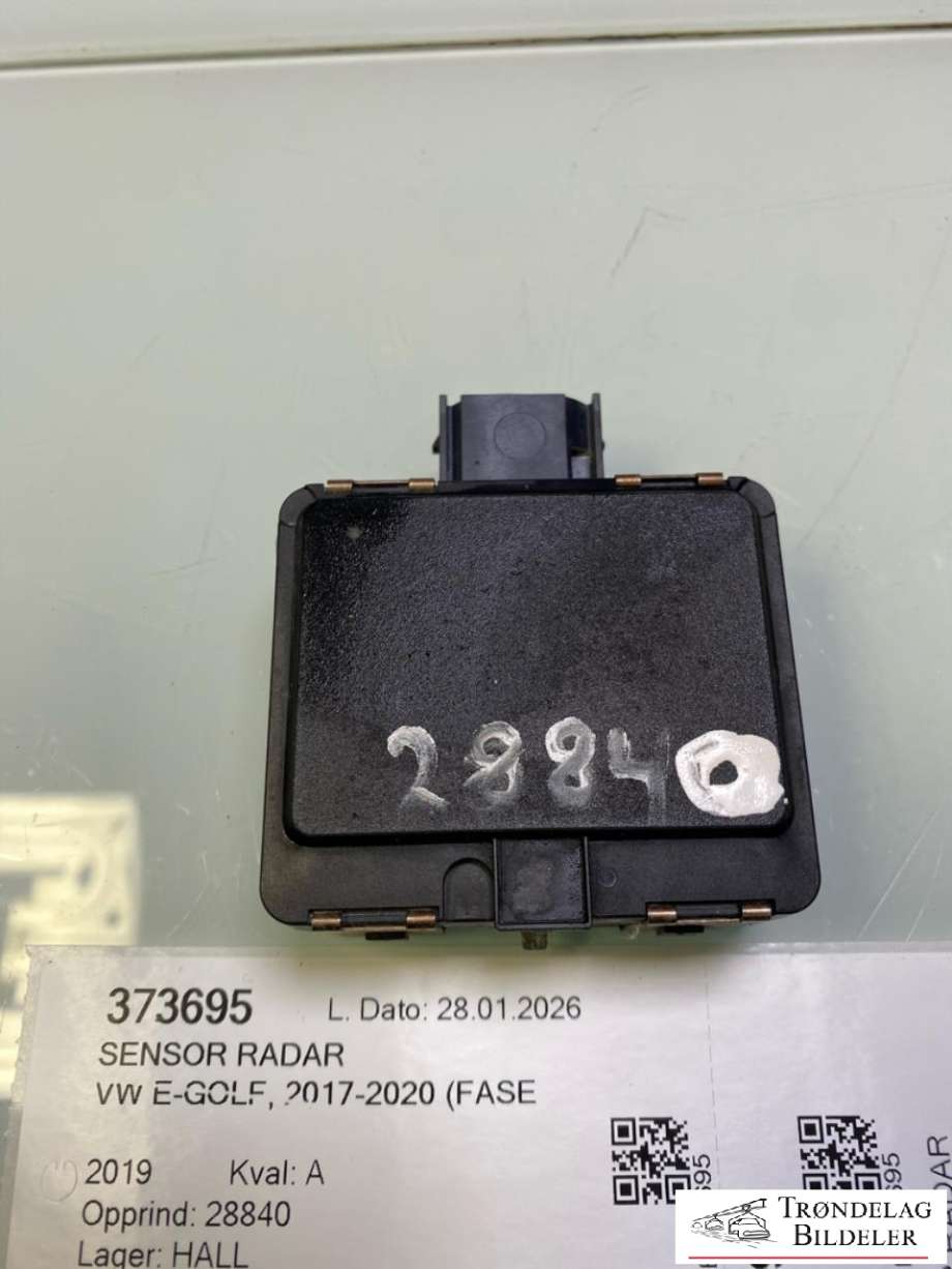 Sensor radar til VW e-Golf 2017-2020 (Fase 2)  (5Q0907561N|203302269|)