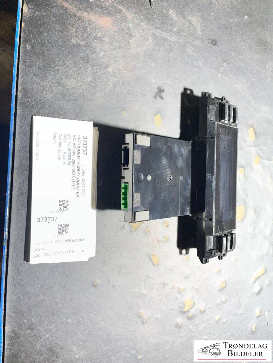 Instrument kjørecomputer til Volvo S80, 2006-2013 (Type II, Fase 1) (36001867)