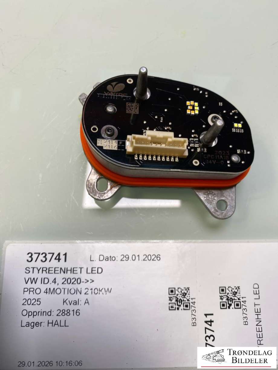 Styreenhet LED til VW ID.4, 2020-->> (11A 941 479 D)