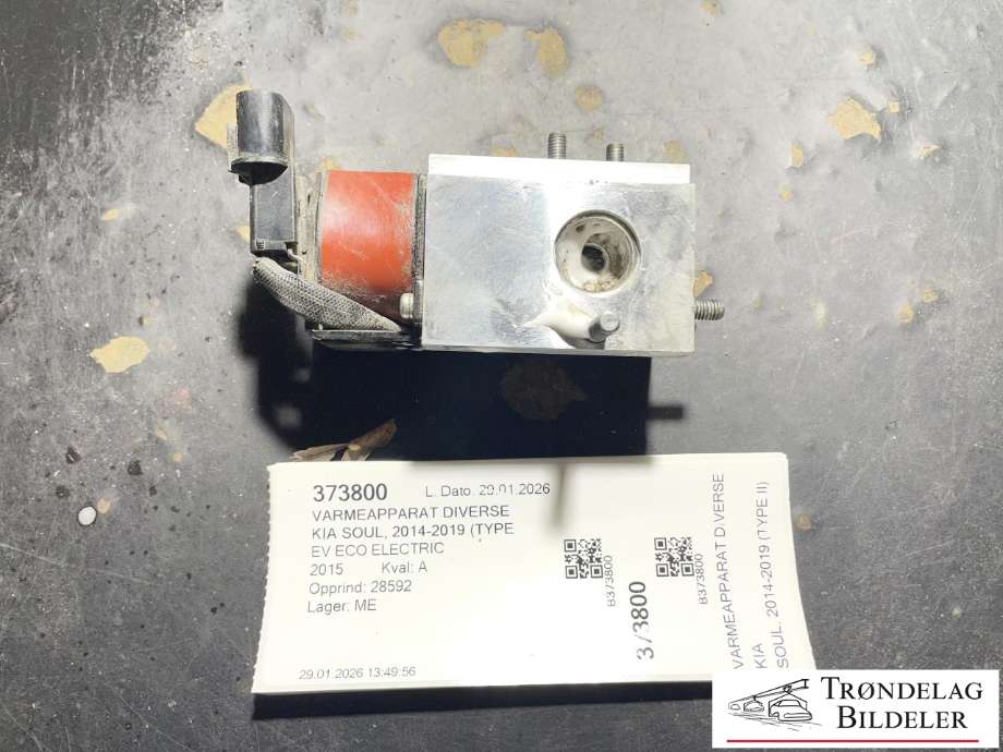 Varmeapparat diverse til Kia Soul, 2014-2019 (Type II) (97724E4100)
