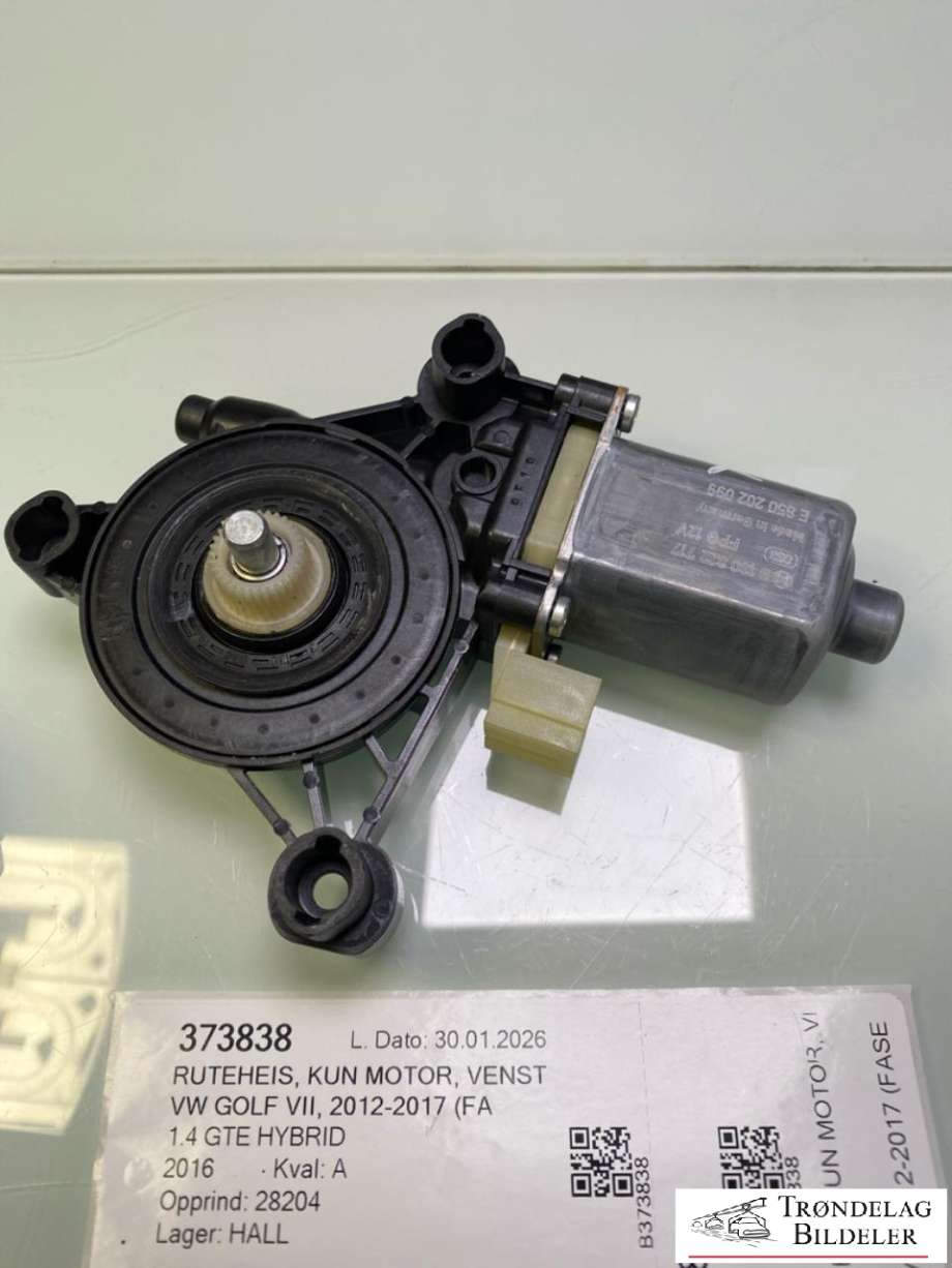 Ruteheis, kun motor, venstre foran til VW Golf VII 2012-2017 (Fase 1) (5Q0959801B|8W0959801|130822717)