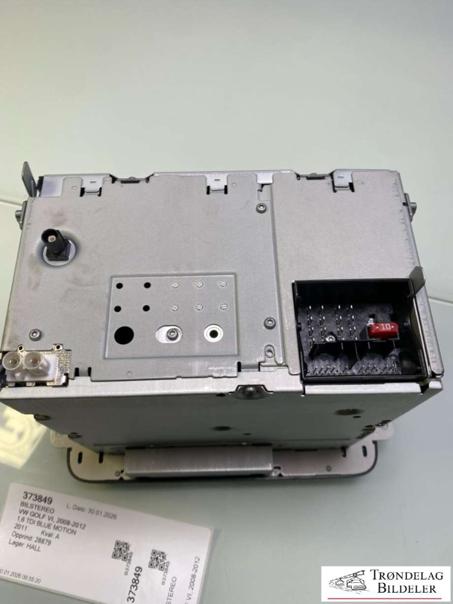 Bilstereo til VW Golf VI 2008-2012  (3C8 035 195 G|)