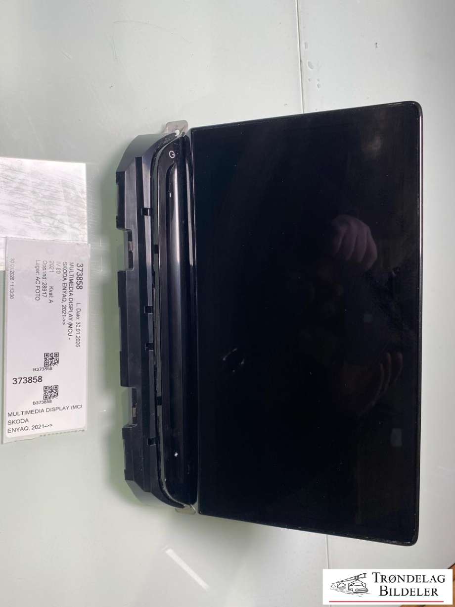 Multimedia display (MCU - Media Controller Unit) til Škoda Enyaq 2021-->> (5LA 919 606|5LA 919 606 CZH|5LA 919 606 A CZH)
