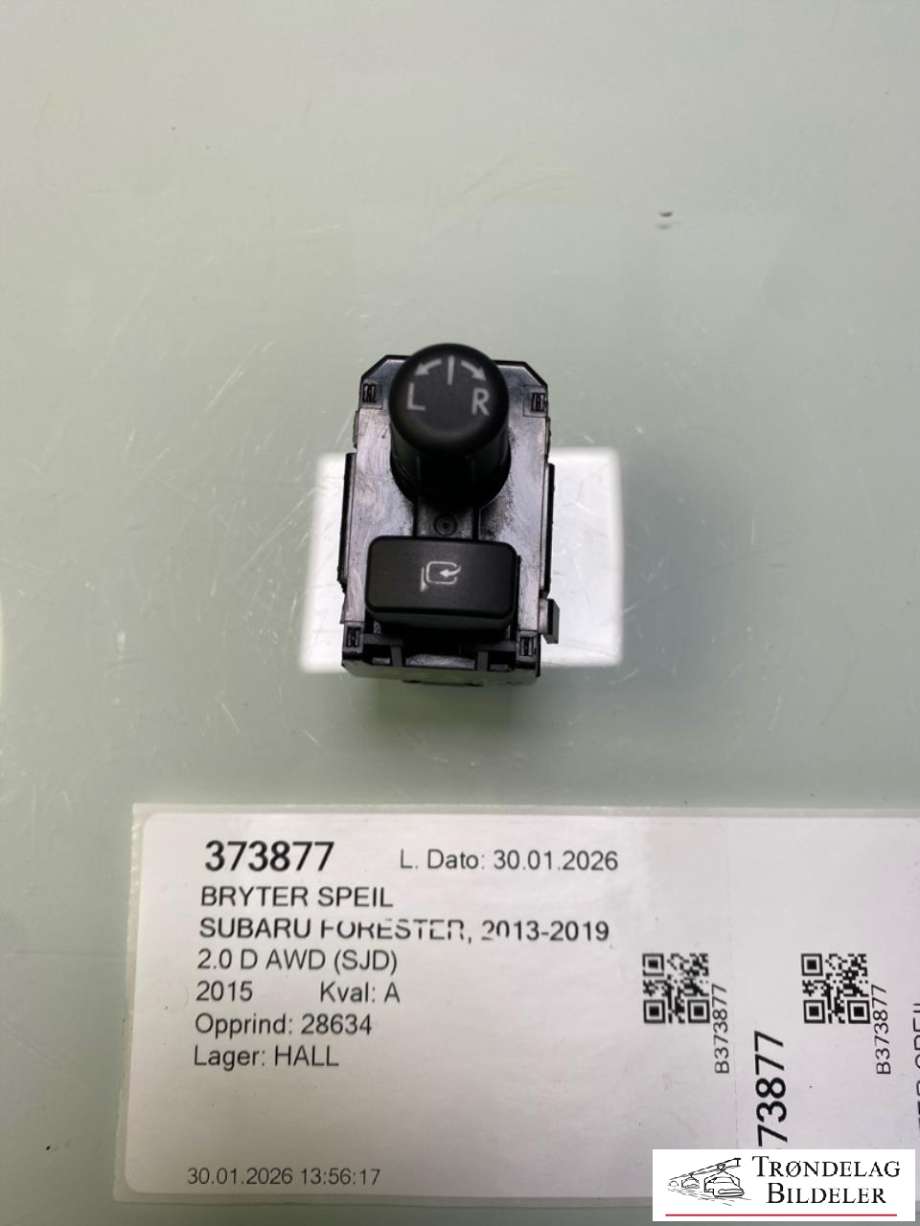 Bryter speil til Subaru Forester, 2013-2019 (Type IV)  (83061FJ000)