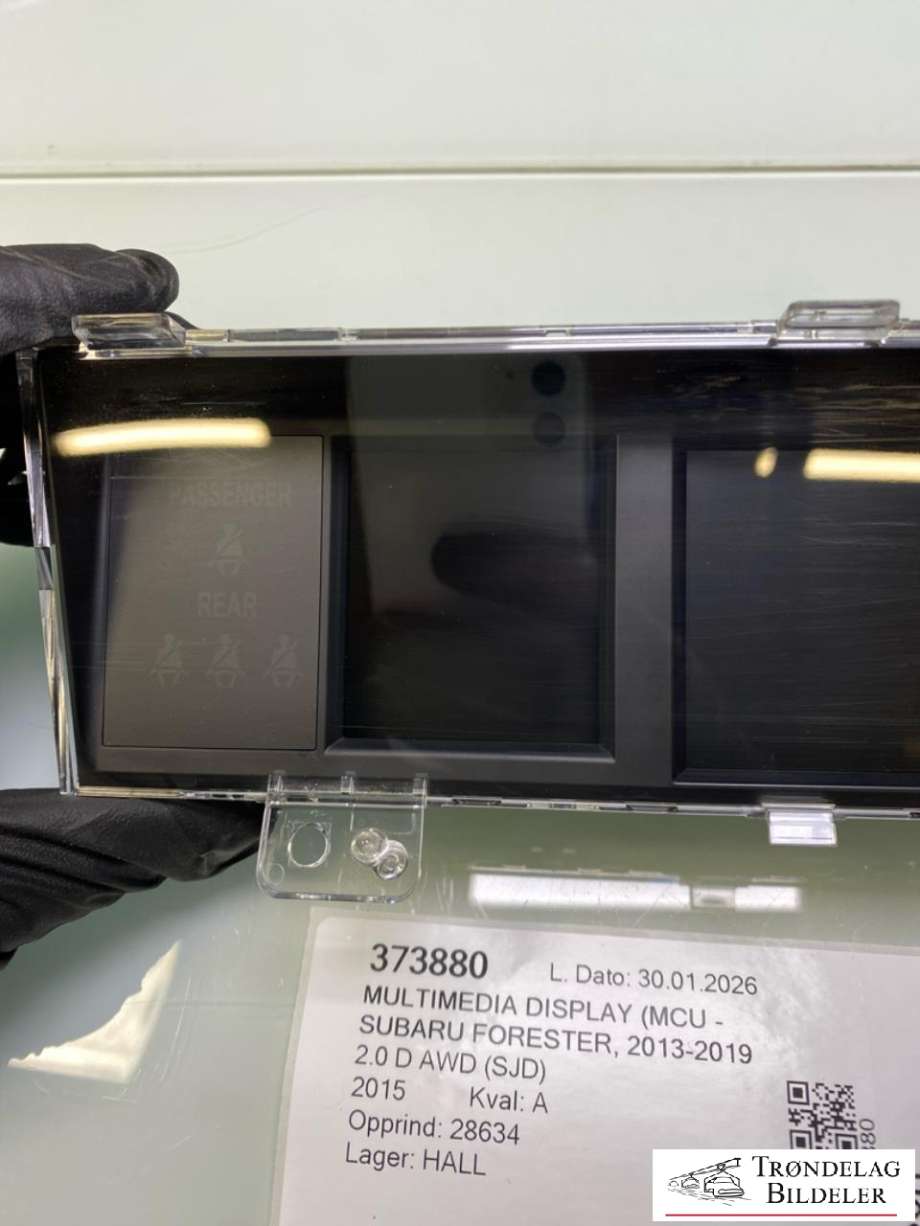 Multimedia display (MCU - Media Controller Unit) til Subaru Forester 2013-2019 (Type IV) (85261SG460|)