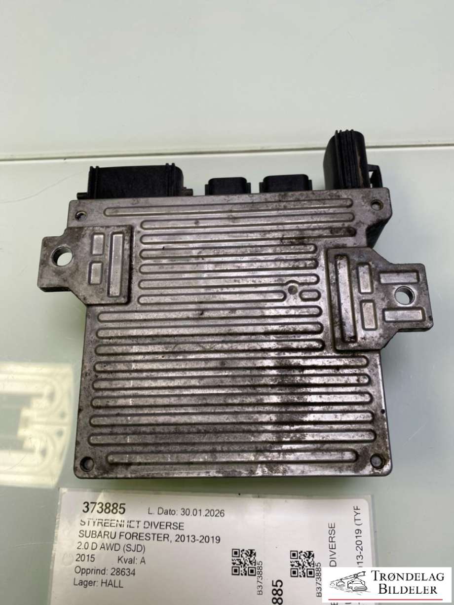 Styreenhet diverse til Subaru Forester 2013-2019 (Type IV) (34710SG079|)
