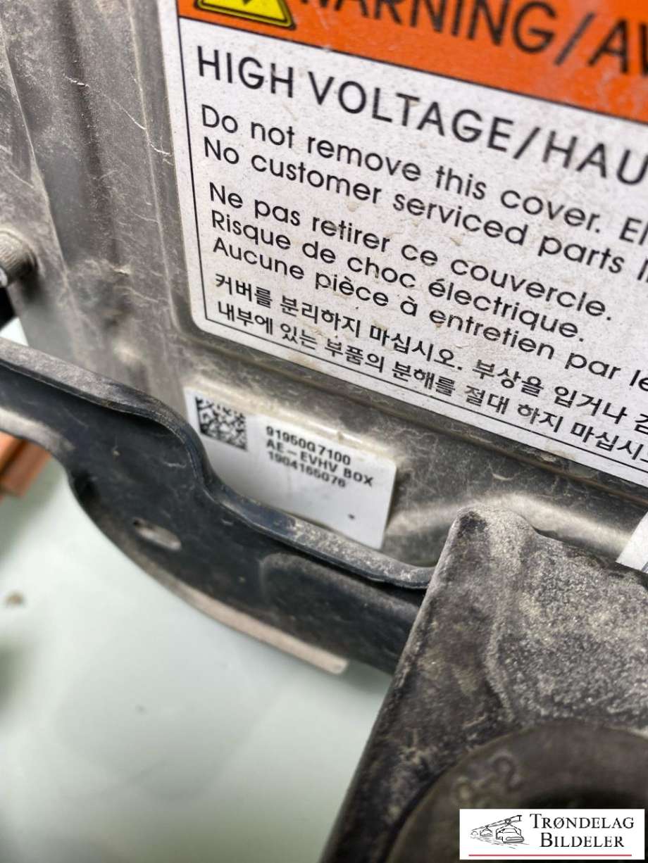 Inverter elbil til Hyundai Ioniq Electric 2019-->> (Fase 2)  (36600-0E250|36601-0E250|)