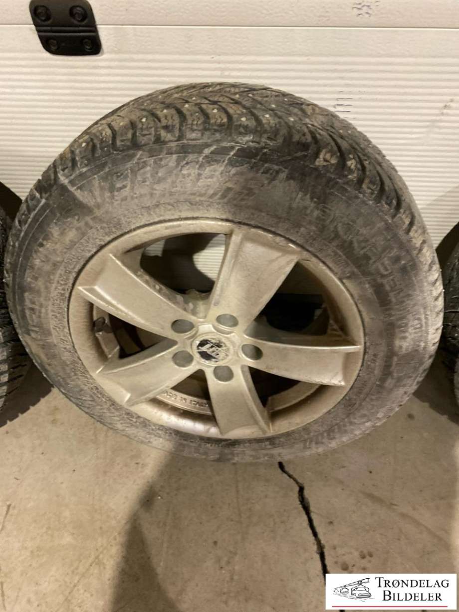 Hjulsett aluminium vinter til VW Golf VI 2008-2012  (NOKIAN HAKKA 10|165/65-15 95T| 7X15 5X112 ET45 CB57|1MM PIGG|5|2 MM MØNSTERDYBDE|48/2021)