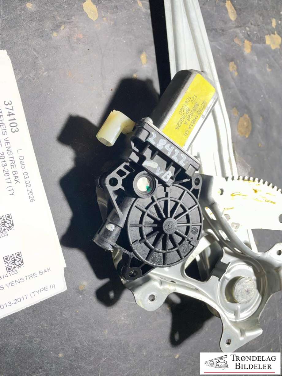 Ruteheis venstre bak til Nissan Note 2013-2017 (Type II)  (3036928 A|827301HB1A|)