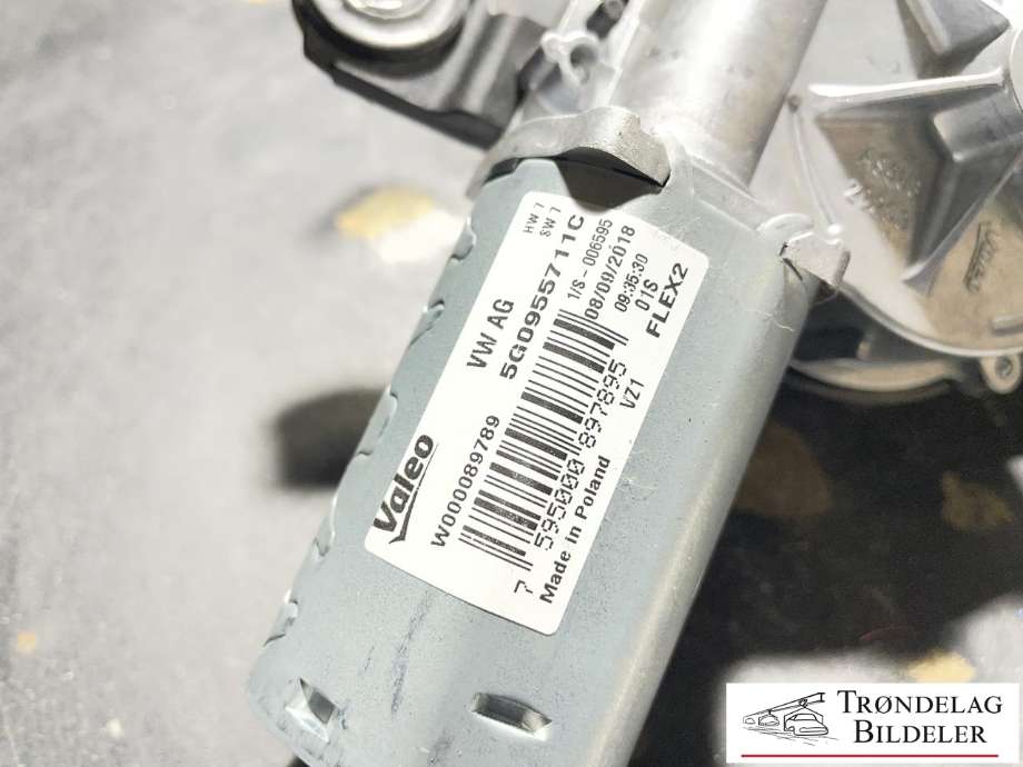 Viskermotor bakrute til VW e-Golf 2017-2020 (Fase 2) (5G0955711A|5G0955711C|1S6955711A|5G0 955 711 D|1S6955711B)