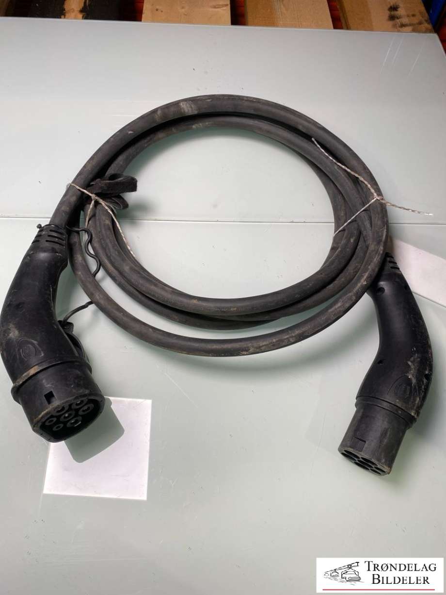 Batterilader kabel til VW e-Golf, 2017-2020 (Fase 2) (LADEBOKS TYPE 2|TYPE 2)