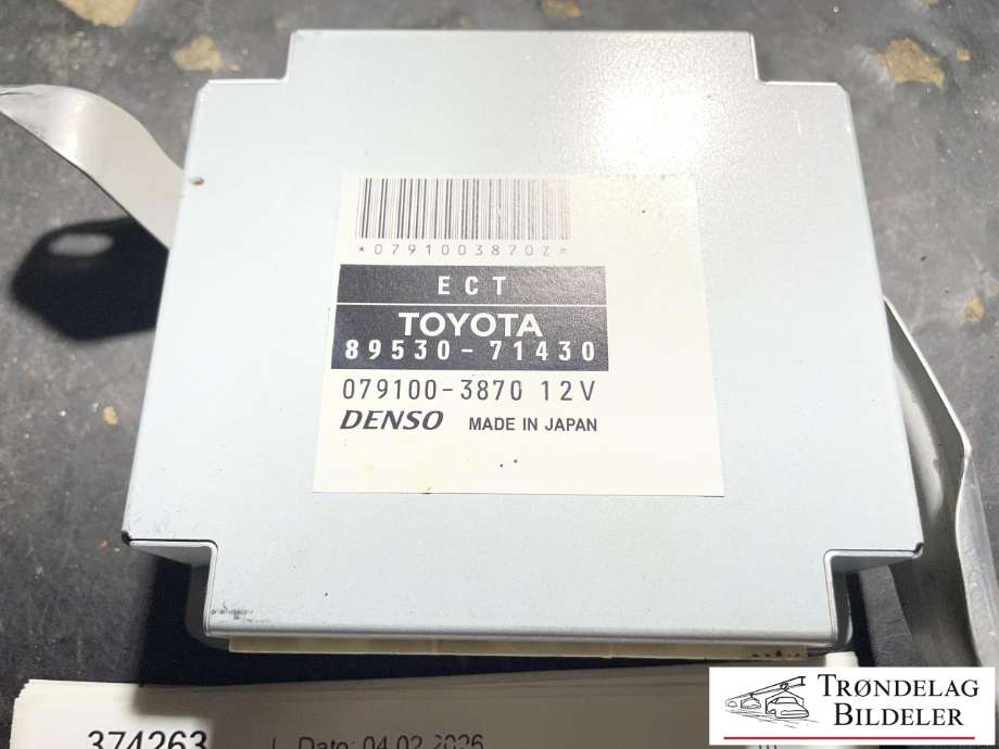 Styreenhet girkasse til Toyota Hilux 2012-2016  (89530-71430|079100-3870|)