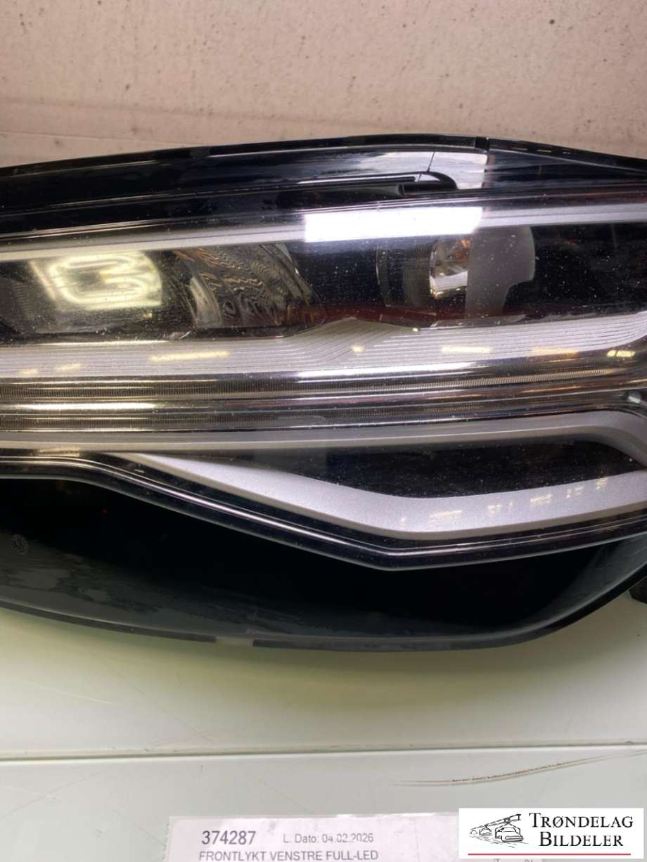 Frontlykt venstre full-LED til Audi A6, Allroad 2015-2019 (Type III, Fase 2) (C7) (C7) (4G0 941 773 H|)