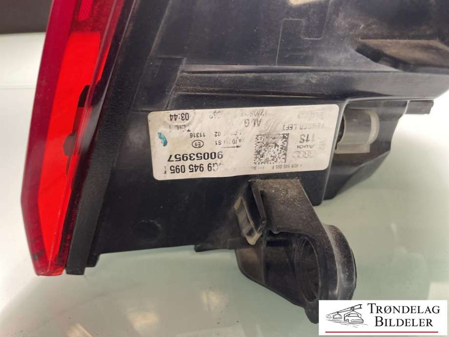 Baklykt venstre ytre til Audi A6, Allroad 2015-2019 (Type III, Fase 2) (C7) (C7) (4G9 945 095 F|)