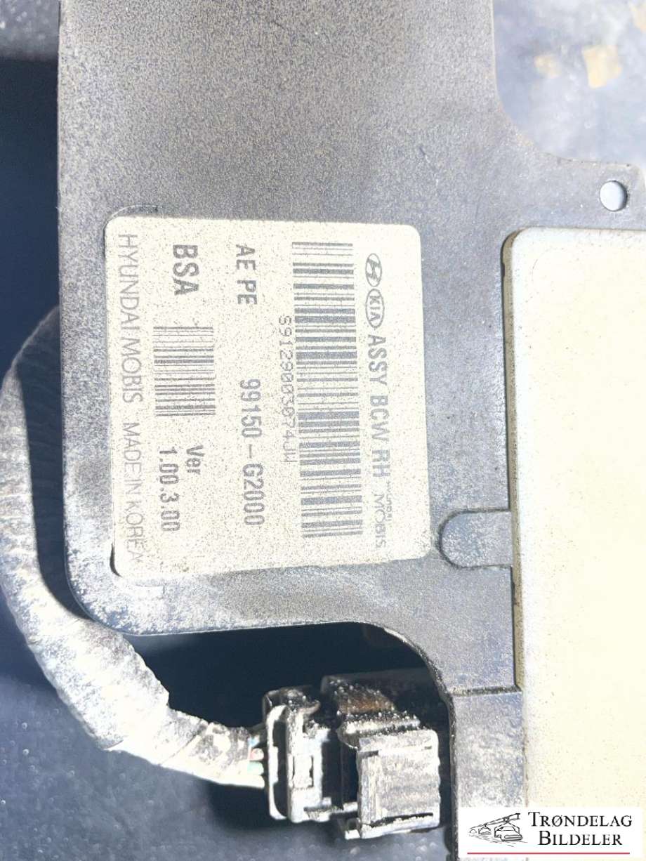 Sensor blindsone til Hyundai Ioniq Electric 2019-->> (Fase 2)  (99150G 2000|)
