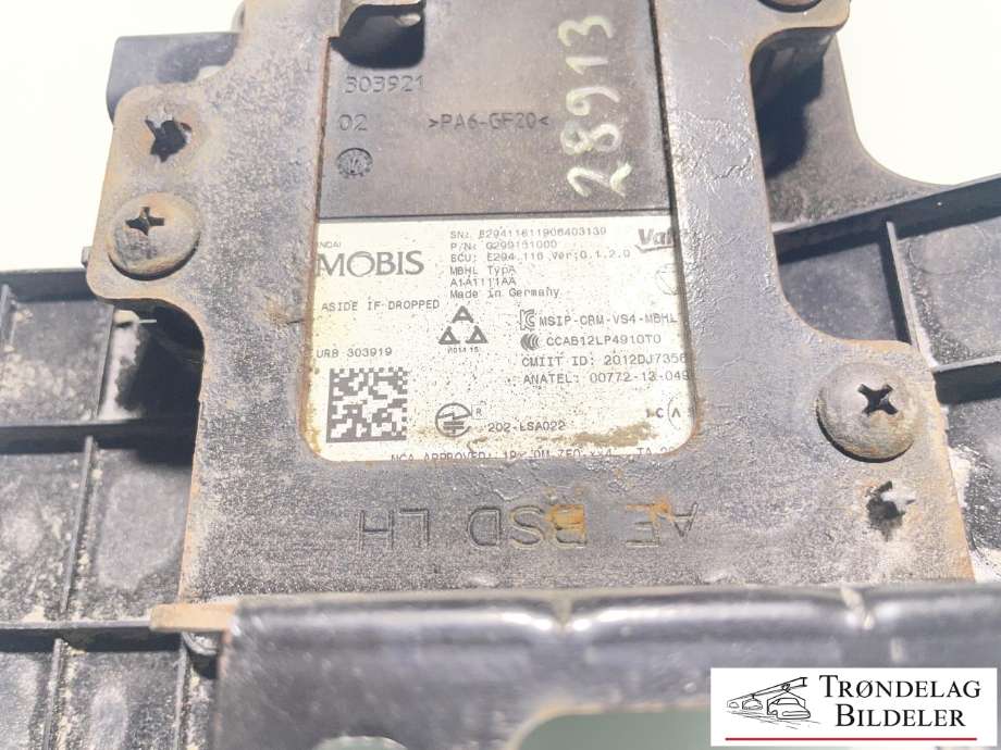 Sensor blindsone til Hyundai Ioniq Electric 2019-->> (Fase 2)  