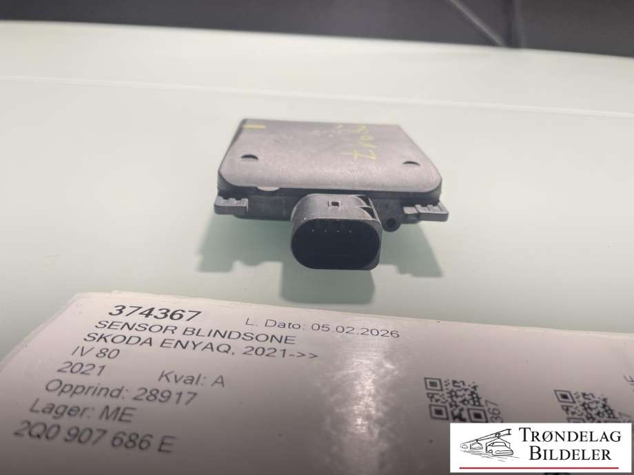 Sensor blindsone til Škoda Enyaq 2021-->>  (2Q0 907 686 E|)
