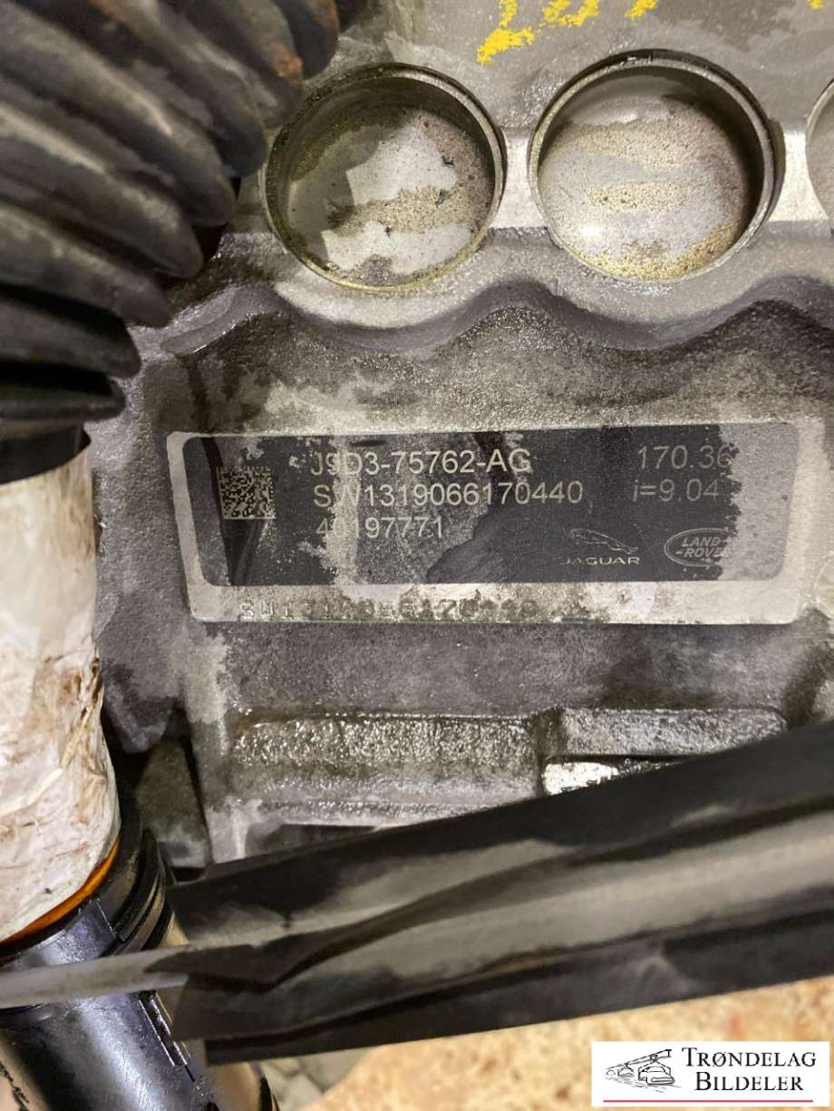 Motor elbil foran til Jaguar I-PACE 2018-->>  (T4K9604 |J9D375762AG|T4K20798 |J9D375762AP|)