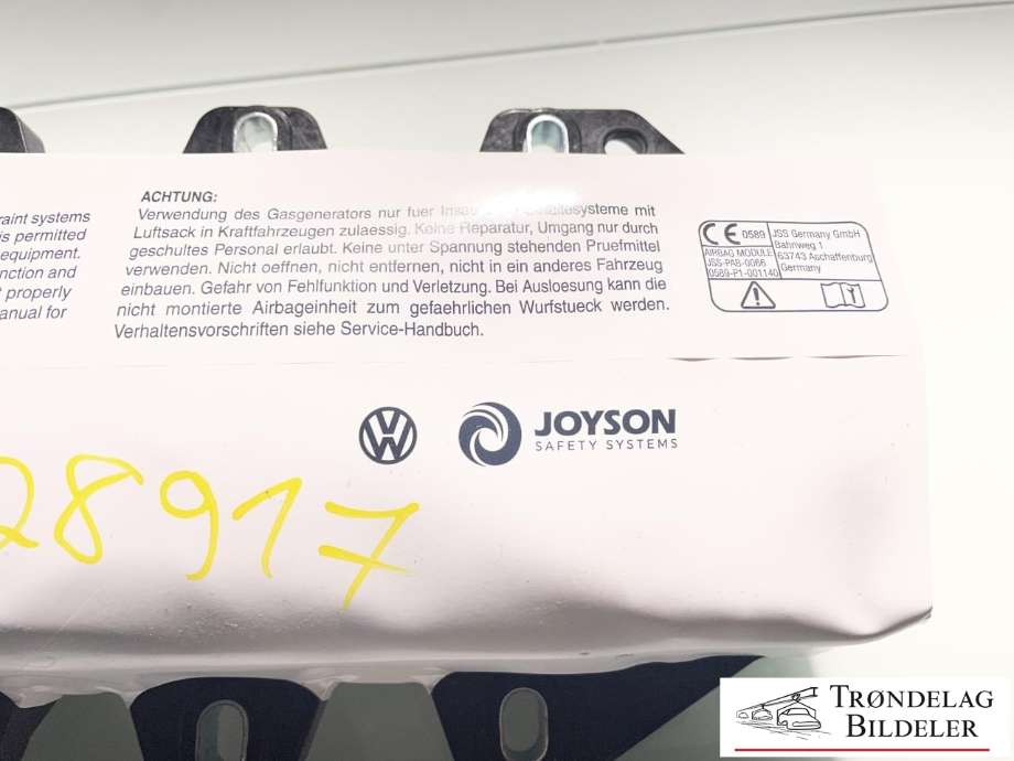 Airbag passasjer til Škoda Enyaq 2021-->> (5LA 880 204 D|5LA 880 204 F|)
