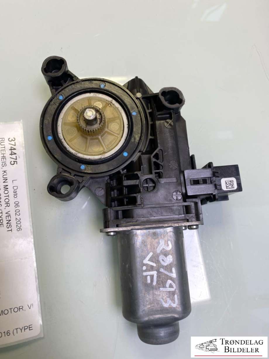 Ruteheis, kun motor, venstre foran til VW Amarok 2010-2016 (Type I, Fase 1) (6R0959801N|)