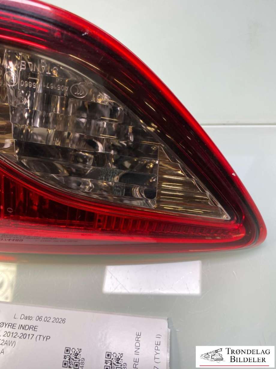 Baklykt høyre indre til Mazda CX-5 2012-2017 (Type I)  (KD53513F0C|)