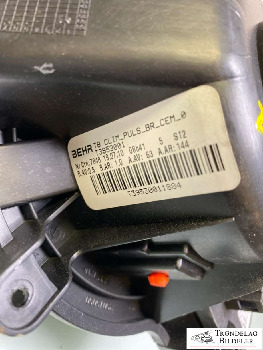 Varmeapparat motor til Peugeot 3008 2009-2016 (Type I) (T3953001|)