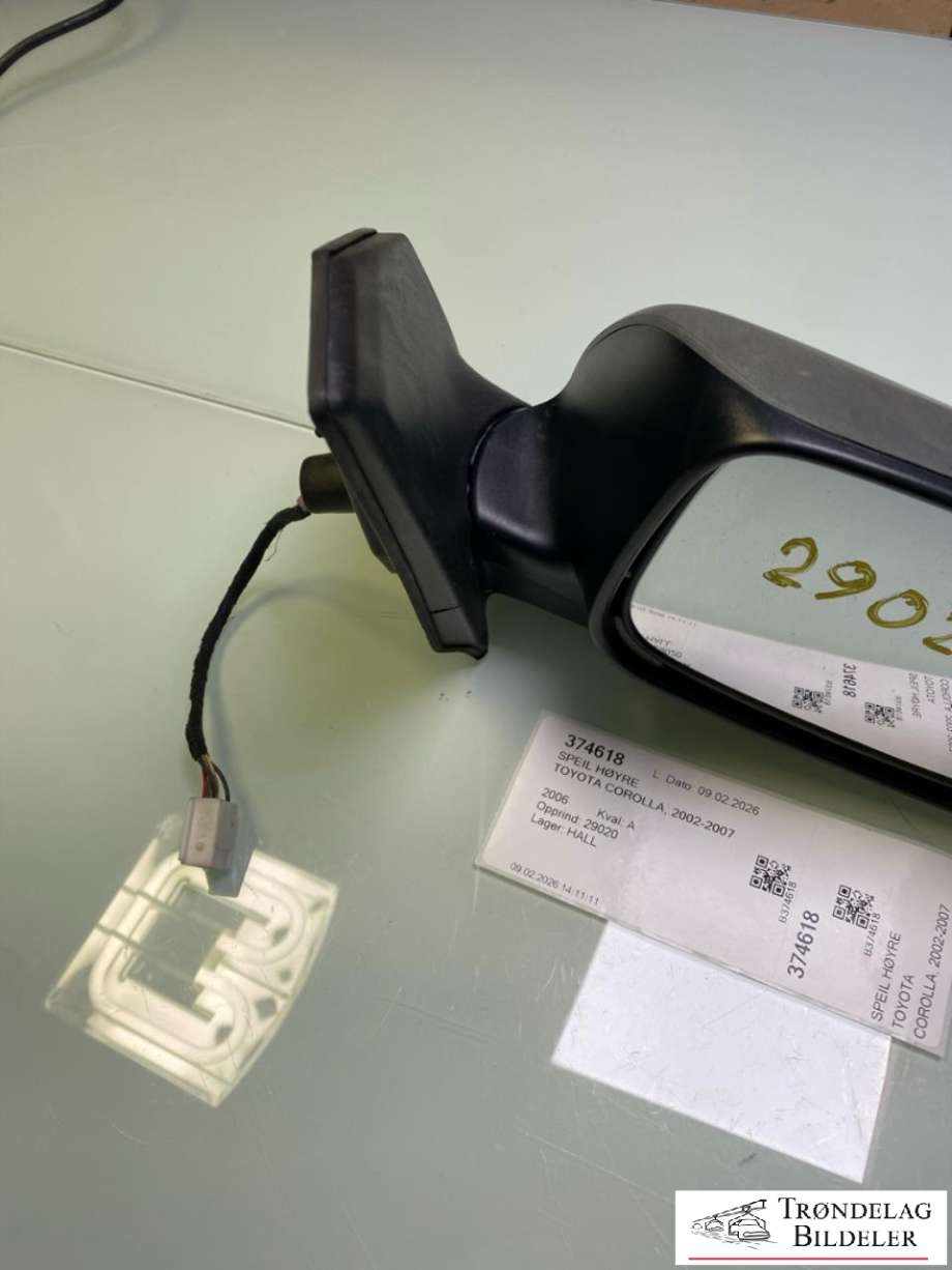 Speil høyre til Toyota Corolla 2002-2007  (879101H071|)