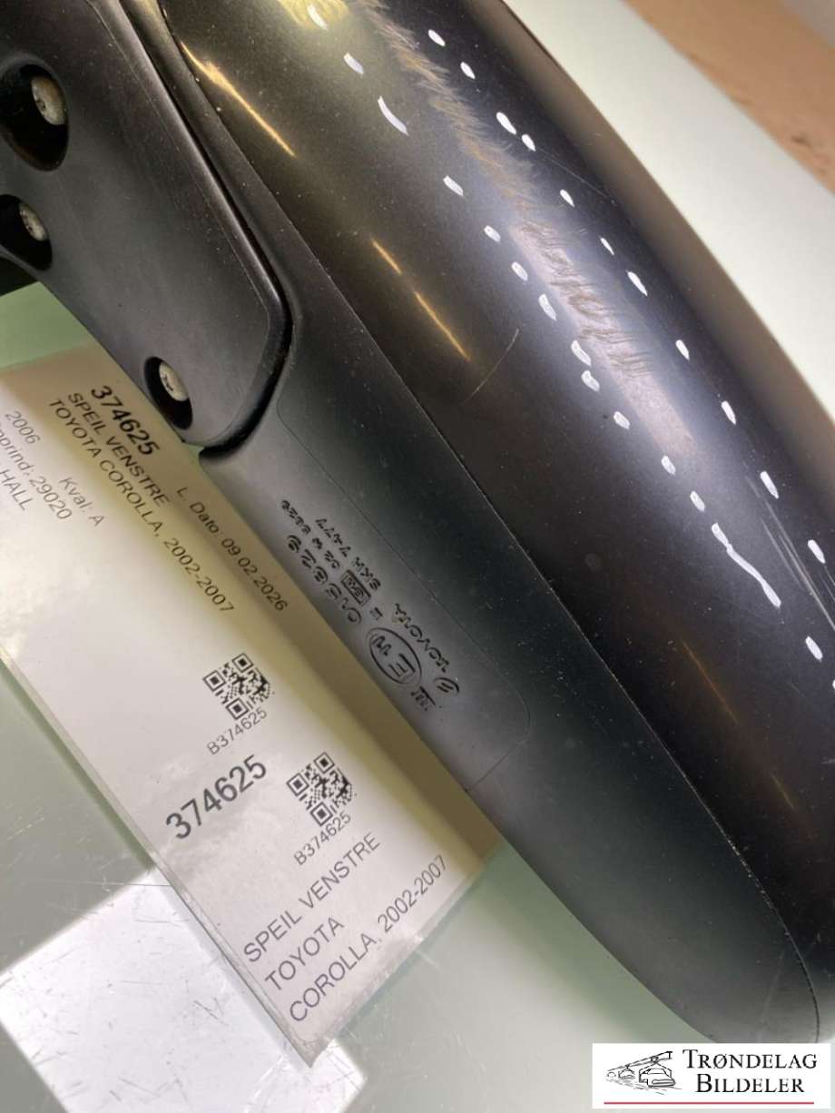 Speil venstre til Toyota Corolla 2002-2007 (879401H141|)