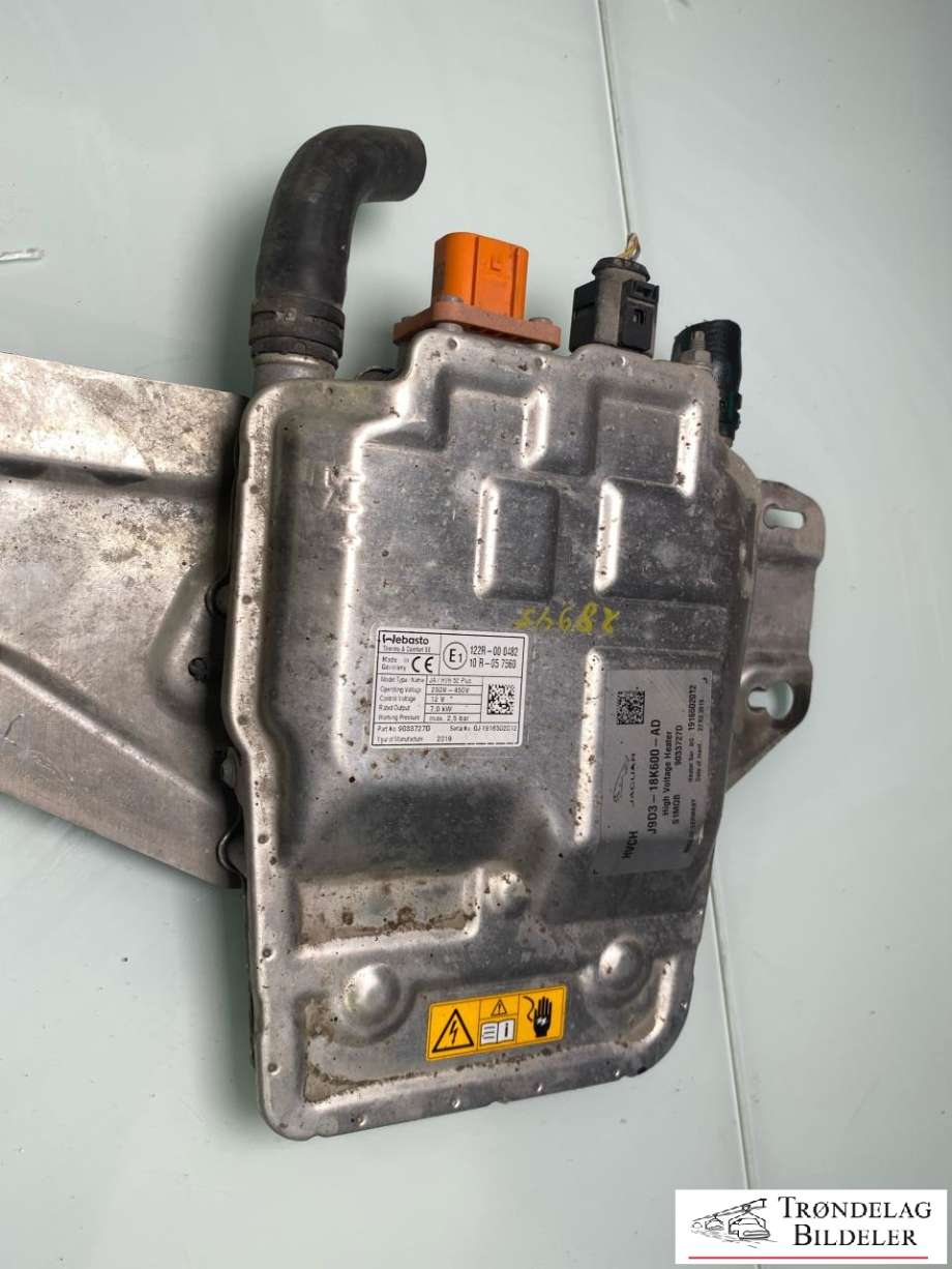 Varmeapparat PTC-heater til Jaguar I-PACE, 2018-->>  (J9D3-18K600-AE)