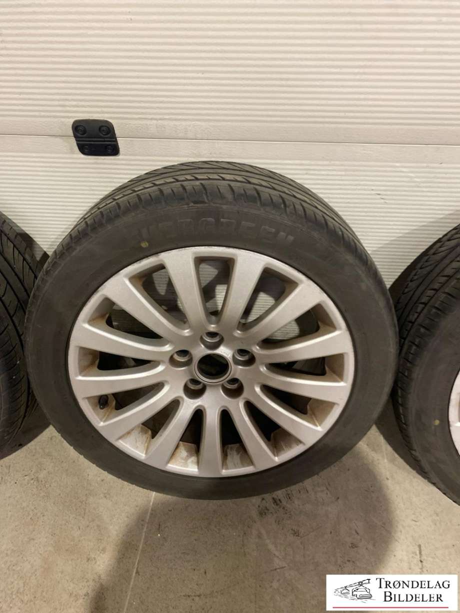 Hjulsett aluminium sommer til Opel Insignia A 2009-2014 (EVERGREEN EU72|245/45-18| 100W| 5X120/8X18/ET? CB67|1|5MM MØNSTERDYBDE|02/2022)
